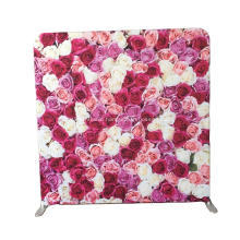 rose flower printing fabric backdrop for events